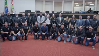 Alesc homenageia policiais civis de Blumenau