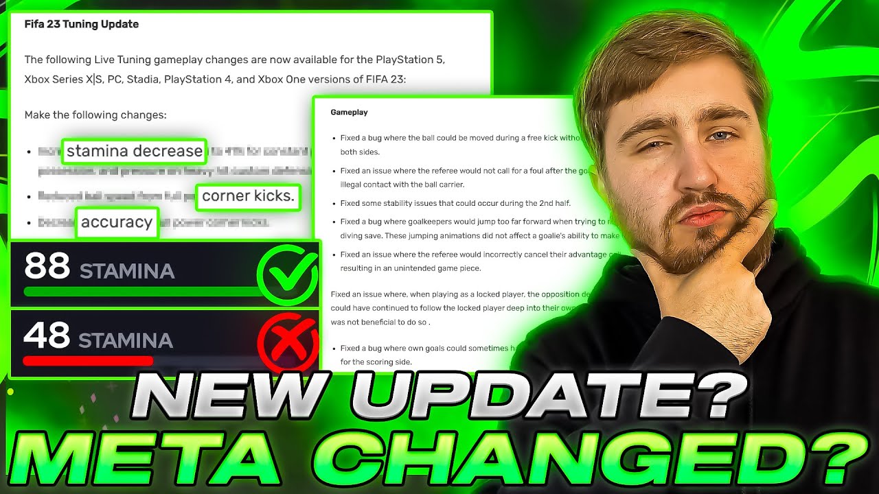 HOW TO PLAY ON THE NEW FIFA 23 PATCH! HAS THE META CHANGED, IS THE ...