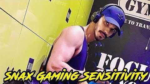 Snax Gaming Sensitivity Revealed