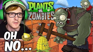 I was NOT prepared for the Gargantuar Zombie - Plants vs Zombies