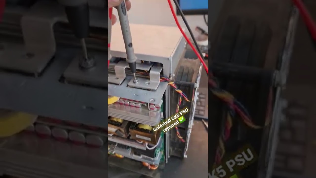 Goldshell CK5 Miner Power Supply Repair 