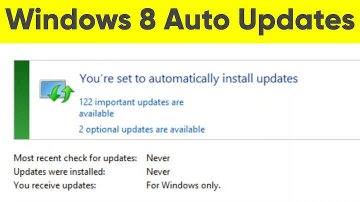 How to Repair Automatic Updates for Windows 8 (Still works in 2025)