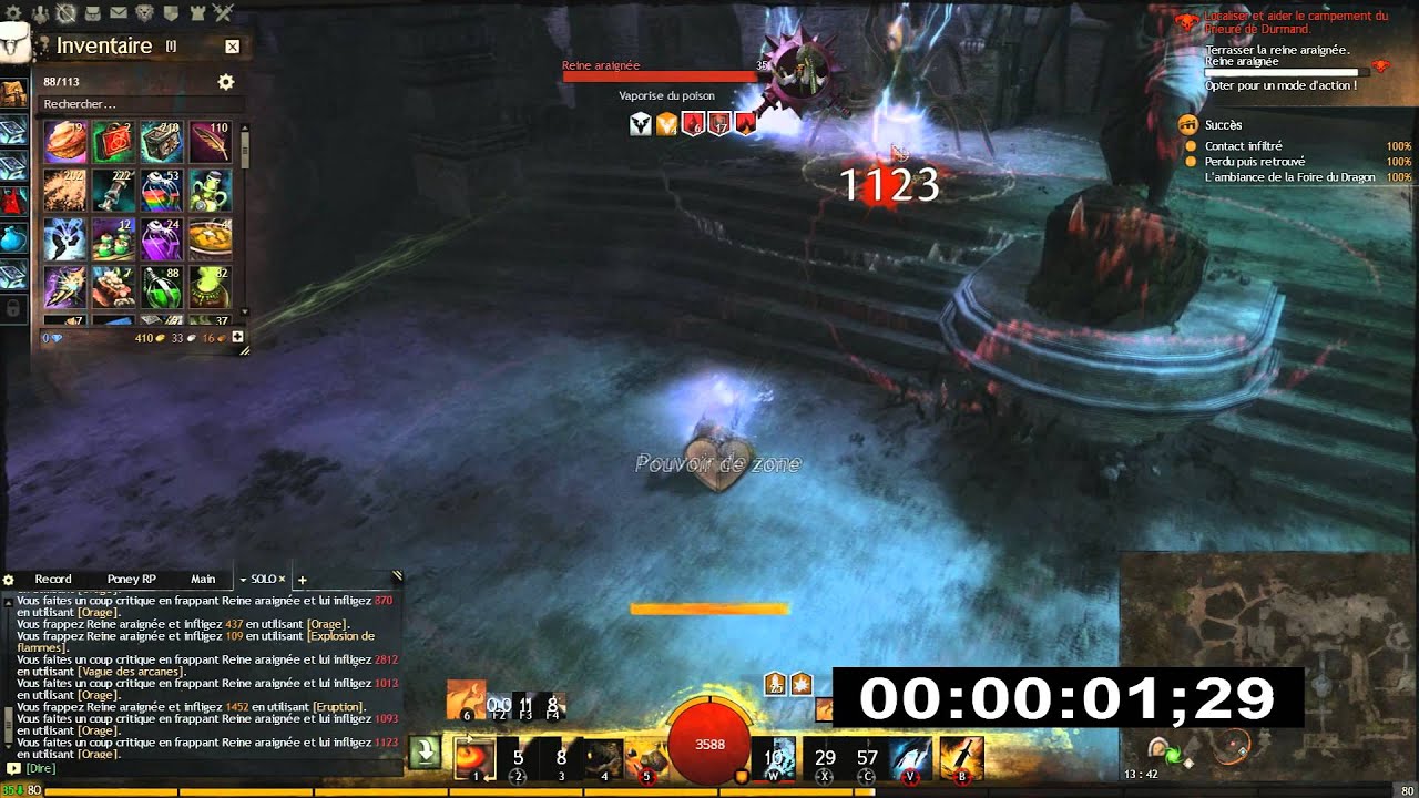 GW2: Solo Spider Queen [15sec]