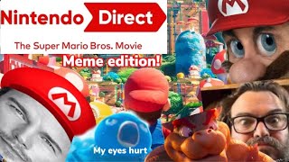 MARIO MOVIE TRAILER BUT MEMES