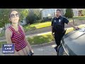 Running a Red Light Turns into Serious Charges for Woman Trying to Fool the Cops