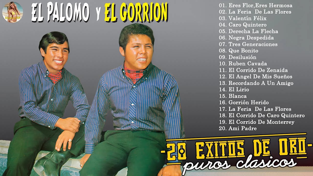 El Palomo y el Gorrión 🕊🐦 Nuestros Primeros 20 Éxitos🎤 Corridos y Rancheras Mix 2026