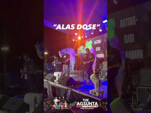 AGSUNTA performed “Alas Dose” in their 10th Anniversary Concert!