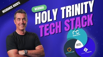 Your Holy Trinity Tech Stack for Insurance Agencies | Webinar