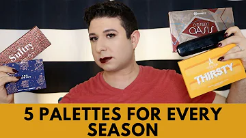 5 PALETTES FOR ALL SEASONS | Brett Guy Glam