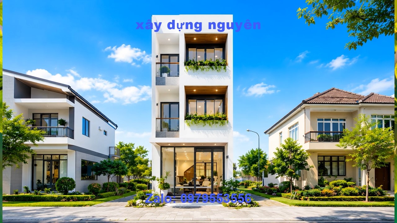 Mẫu Nhà Ống 3 Tầng Diện Tích 4x18m Thiết Kế 5 Phòng Ngủ #nha3tang