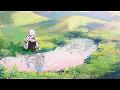 " 𝘤𝘩𝘢𝘴𝘪𝘯𝘨 𝘵𝘩𝘦 𝘱𝘳𝘦𝘴𝘦𝘯𝘵 " ─a playlist + voiceovers/sfx ;; thumbnail