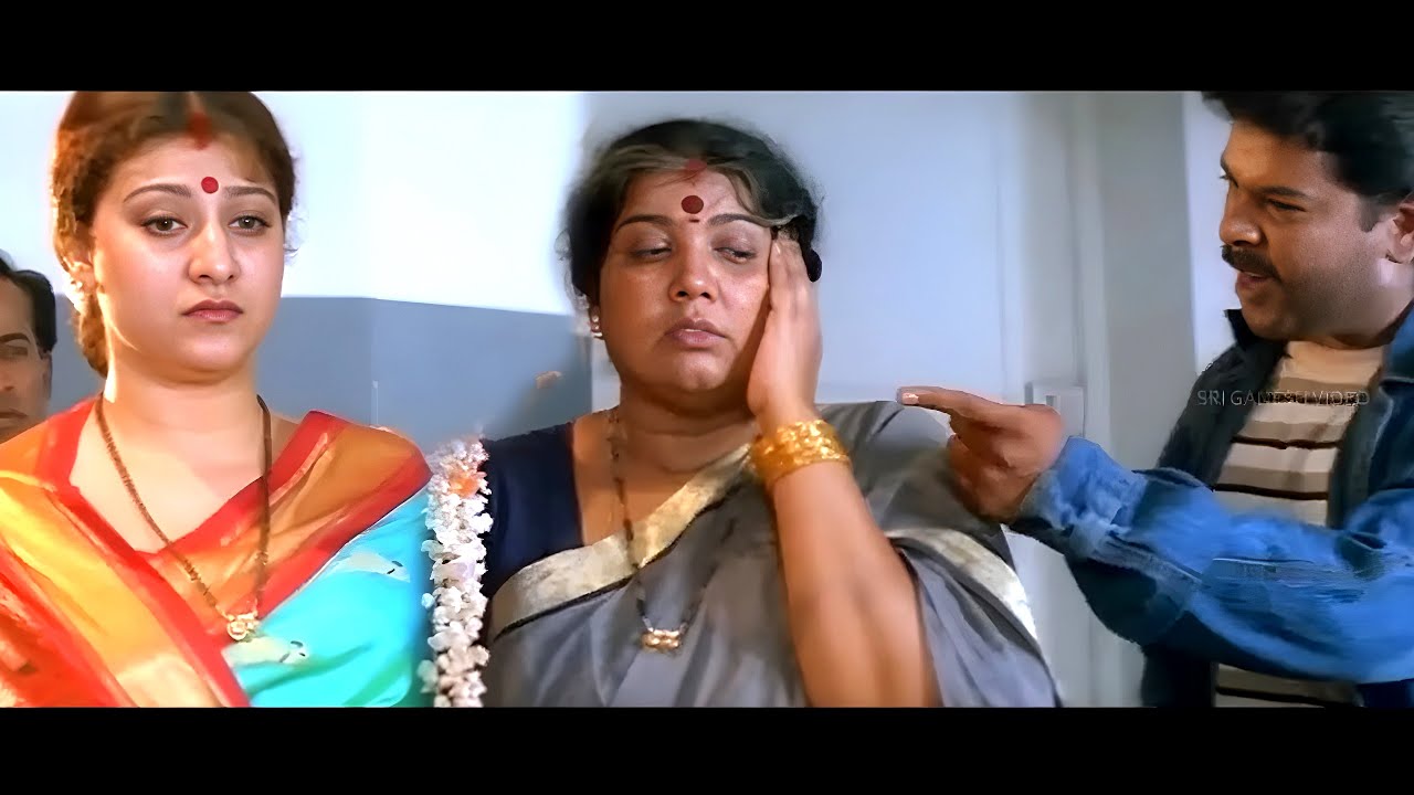 ಹೆತ್ತ ಮಗನೇ ತಾಯಿ ಕೆನ್ನೆಗೆ ಹೊಡೆಯೋ ಥರ ಮಾಡಿದ ರಣಚಂಡಿ ಮಾಲಾಶ್ರೀ - Arishina Kumkuma Kannada Movie Part 9