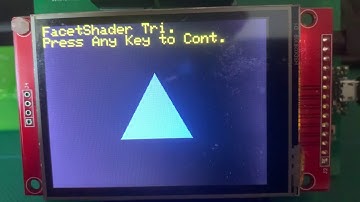 TeensyGL - OpenGL meets Teensy 4.x, part 1