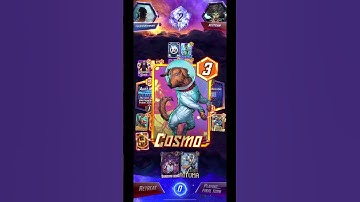 Read ur opponent like a book 🤓 Aero & Cosmo the MVP 🙂‍↕️ #marvelsnap #shorts