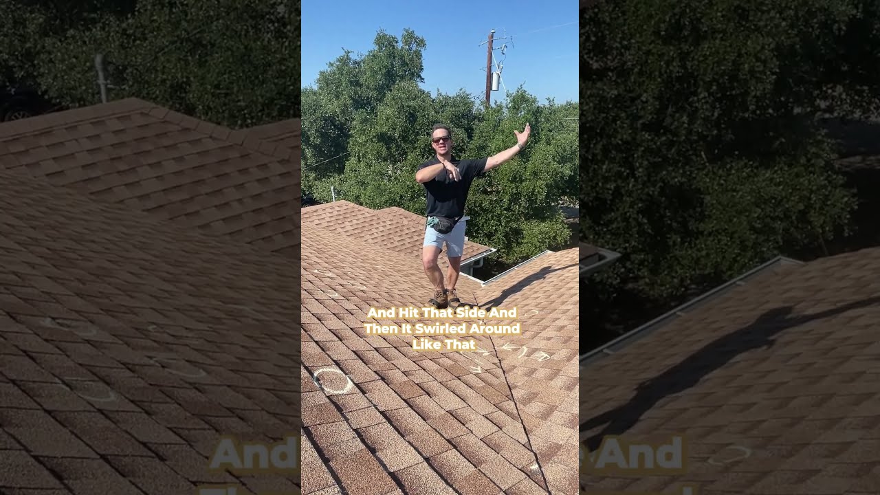 Hail damage HAS to make sense! 