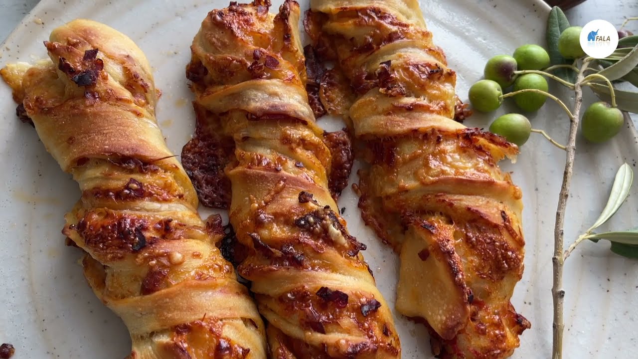 Zavite pica štručke