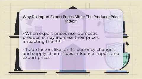 Why Do Import Export Prices Affect The Producer Price Index? - Inflation Insight Channel