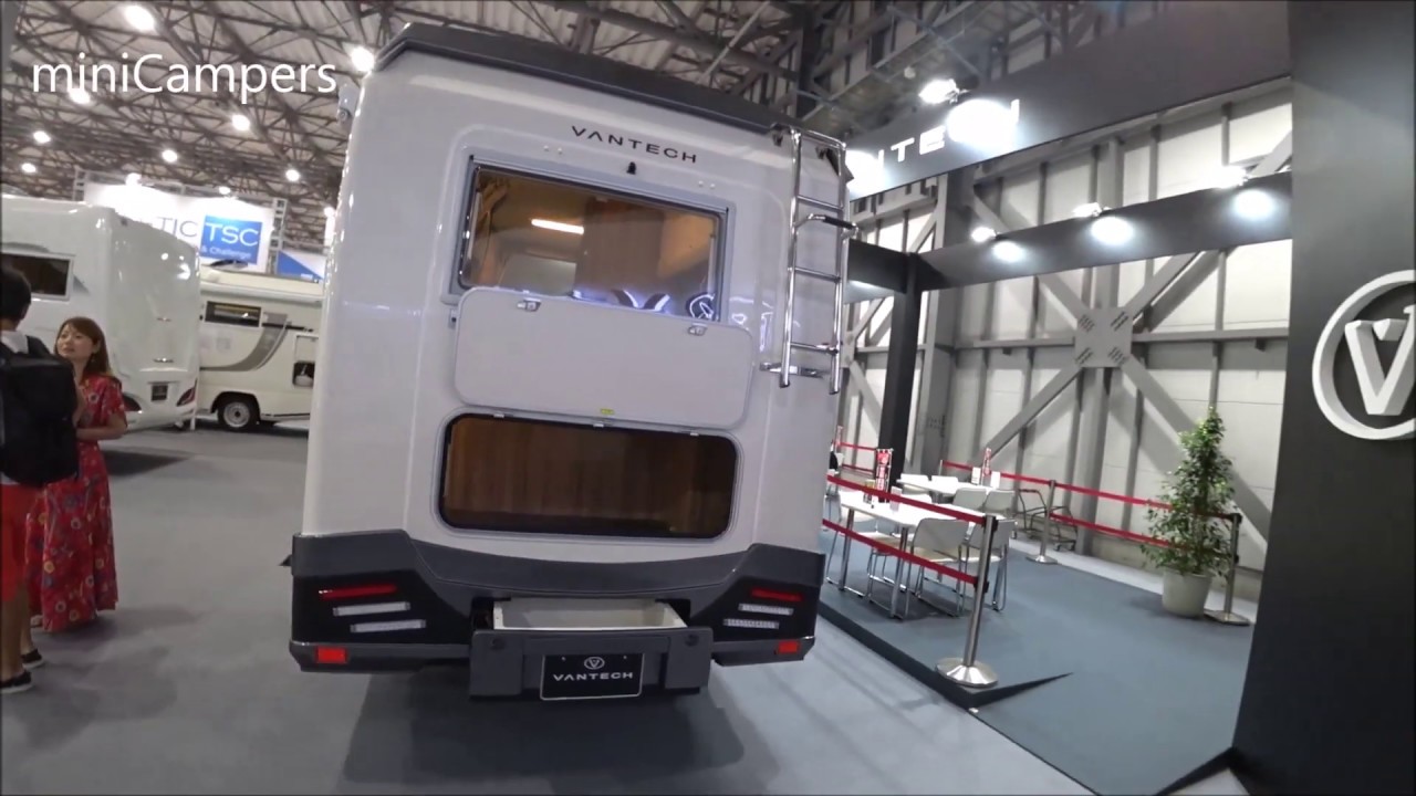 Japanese kei camper VANTECH ZIL NOBLE 2020 キャンピングカー - YouTube