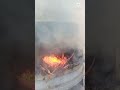 wood Burning Water Geyser part 2