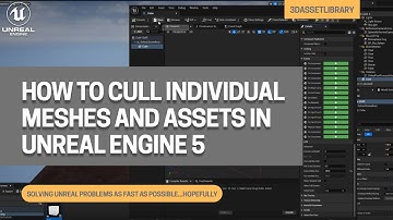 How To Cull Individual Meshes In Unreal Engine 5