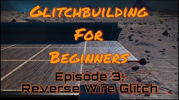 Glitchbuilding for Beginners Episode 3: Reverse Wire Glitch