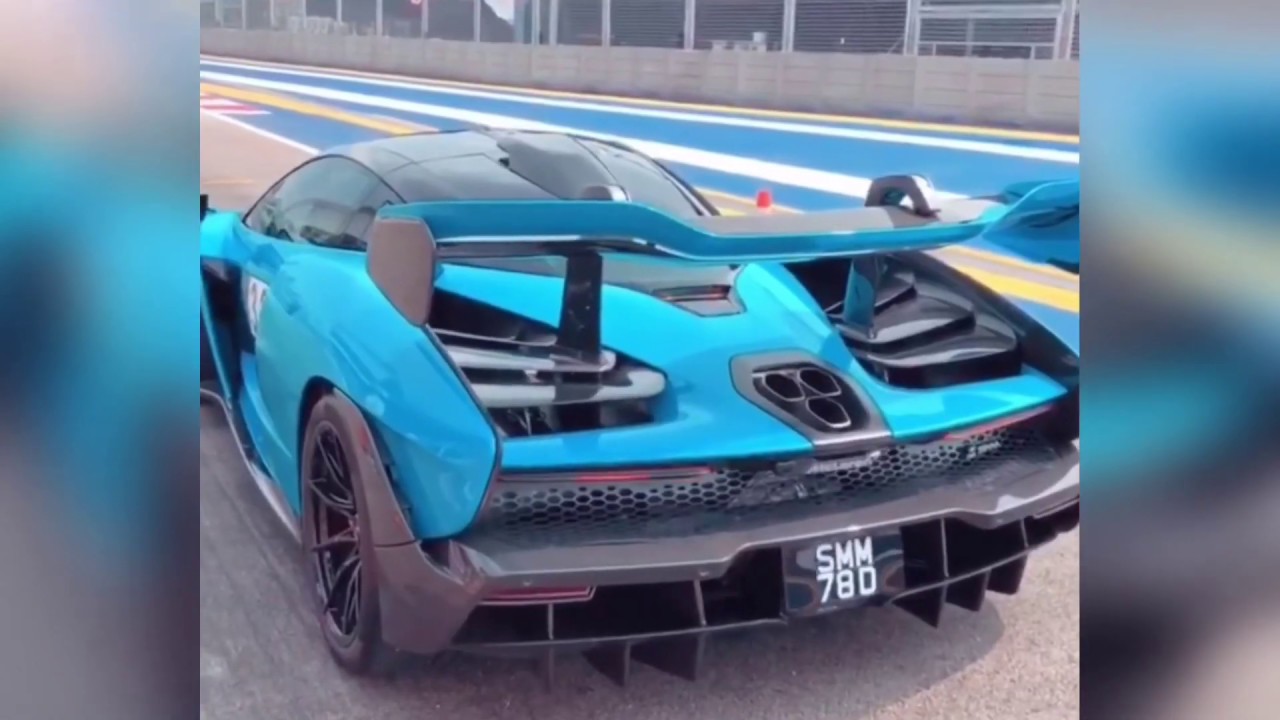 McLaren Senna and Nissan GT-R R35 Crash in Singapore - YouTube