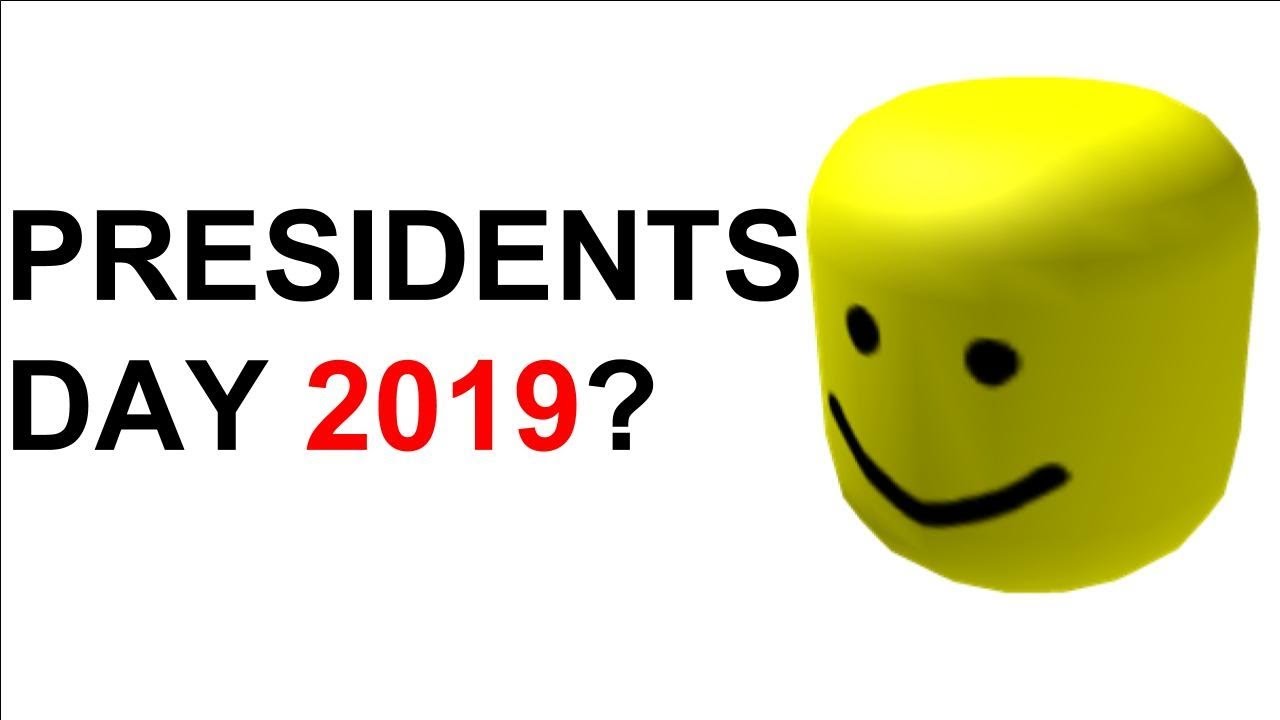 Will Bighead Comeout On Roblox Presidents Day Sale 2019 Youtube - roblox bighead smile