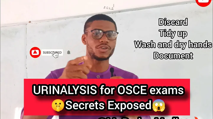 URINALYSIS FOR OSCE EXAMS| Step-by-Step Guide to Ace Your Clinical Skills