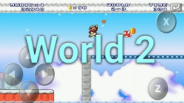 Mario Forever Android Ice Version - World 2 gameplay