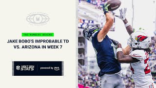 Numbers Behind Most Improbable TD of 2023 | Next Gen Stats