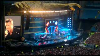 Manchester Take That Progress Concert - Robbie Williams Rock DJ + Manchester Rap
