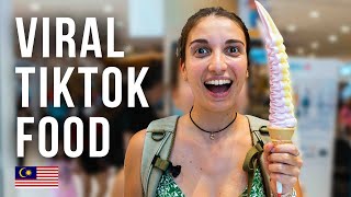 I tried the MOST VIRAL food places on TikTok in Kuala Lumpur  Malaysia