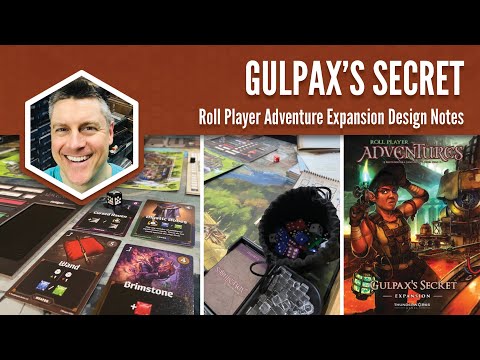 Видео: Gulpax's Secret: Roll Player Adventures Expansion Design Notes