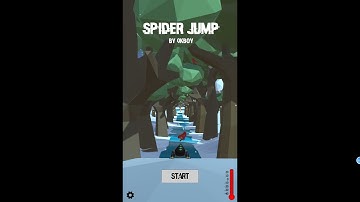 I use 48 hours make a little game"SpiderJump" for Ludum Dare 49 gamejam