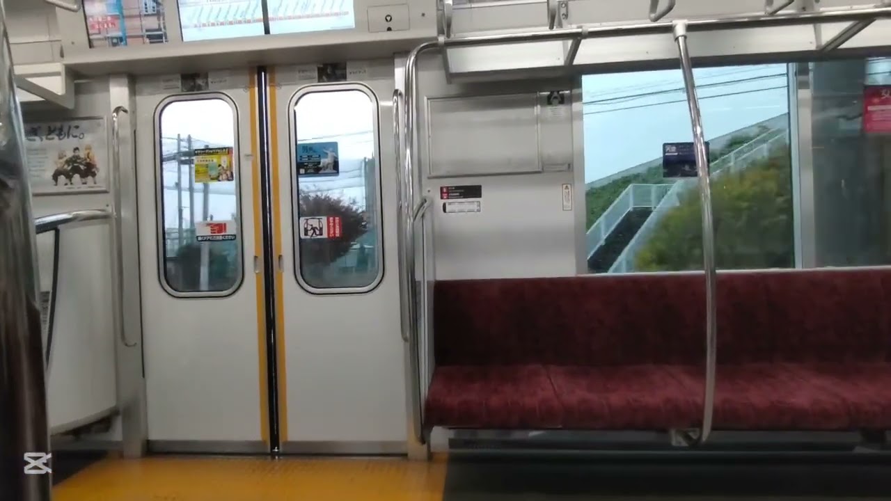 東武70000系車窓（姫宮〜春日部）