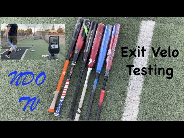 bbcor bat with highest exit velocity