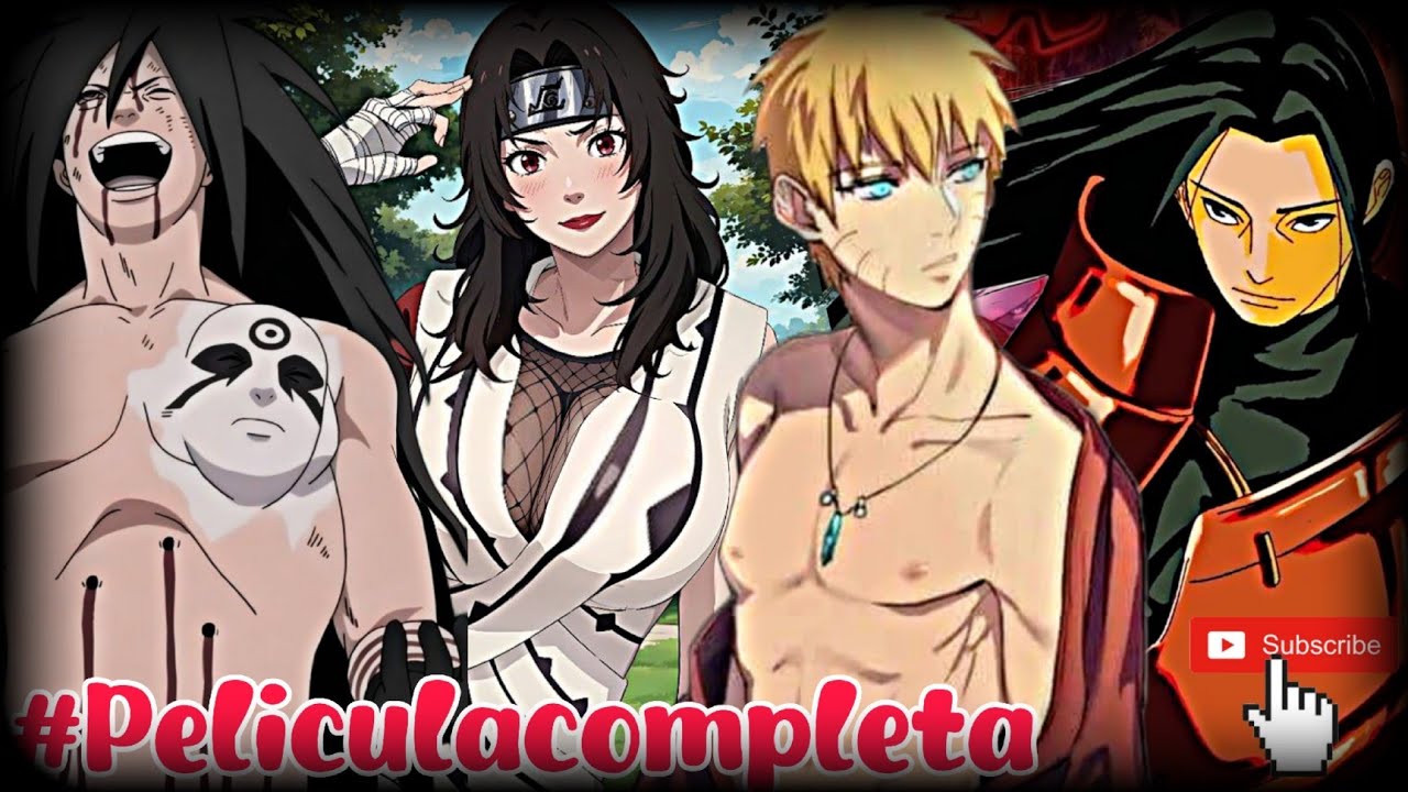 ~ QHPS ~ Naruto fue entrenado por Madara y Hashirama y obtuvo poderes de ellos // Pelicula completa