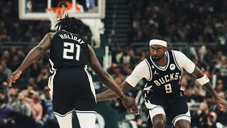 Highlights: Bobby The Double-Double Machine | Bucks 123 – Jazz 97