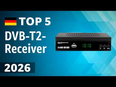TOP—5. Beste DVB-T2-Receiver. Test & Vergleich 2026