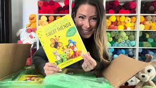 Unboxing of My New Book Crochet Cute Forest Friends!