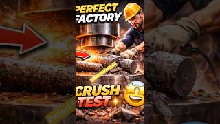 🔥Perfect Factory Crush Test😱#factorytraining #realtraining #industrialtraining #workshoptraining