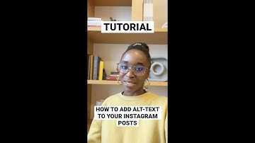 How to Use Alt-Text to Make Your Instagram Posts More Accessible #shorts