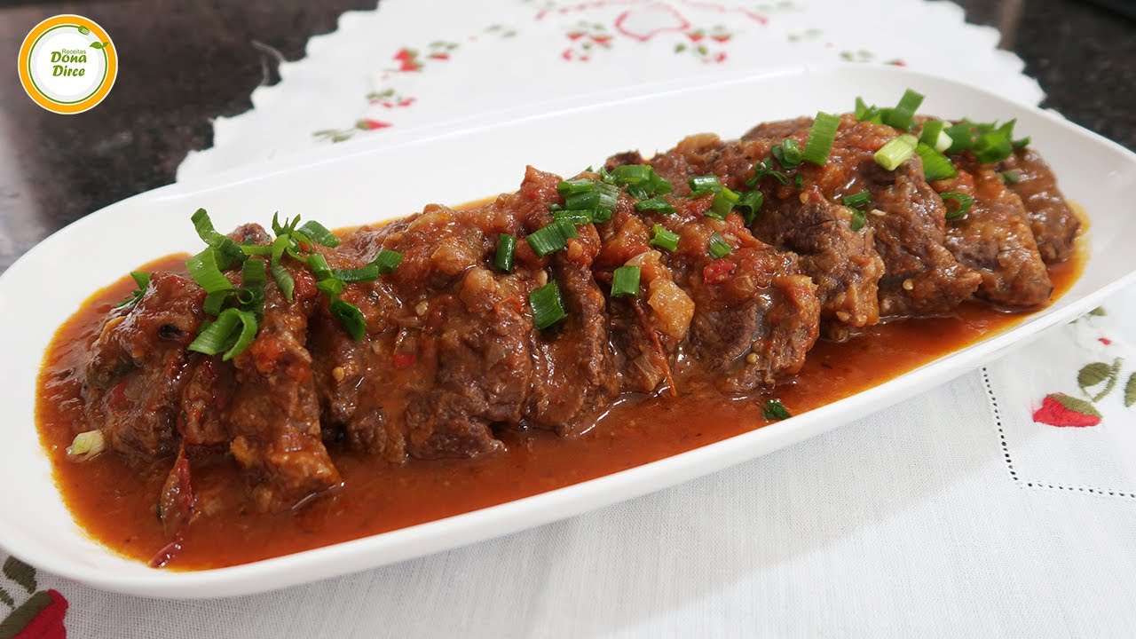 PALETA DE PANELA DE PRESSÃO | CARNE DE PANELA AO MOLHO | BIFE AO MOLHO DE PANELA DE PRESSÃO #653