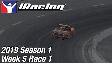 NASCAR iRacing Class C Fixed @ Five Flags - Race 1 (2019 Season 1 Week 5)