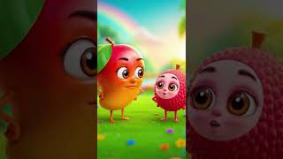 Mango vs Lychee Funny Fight 😂 | Hindi Cartoon Animation #hindicartoon #mango #lichi #fighting