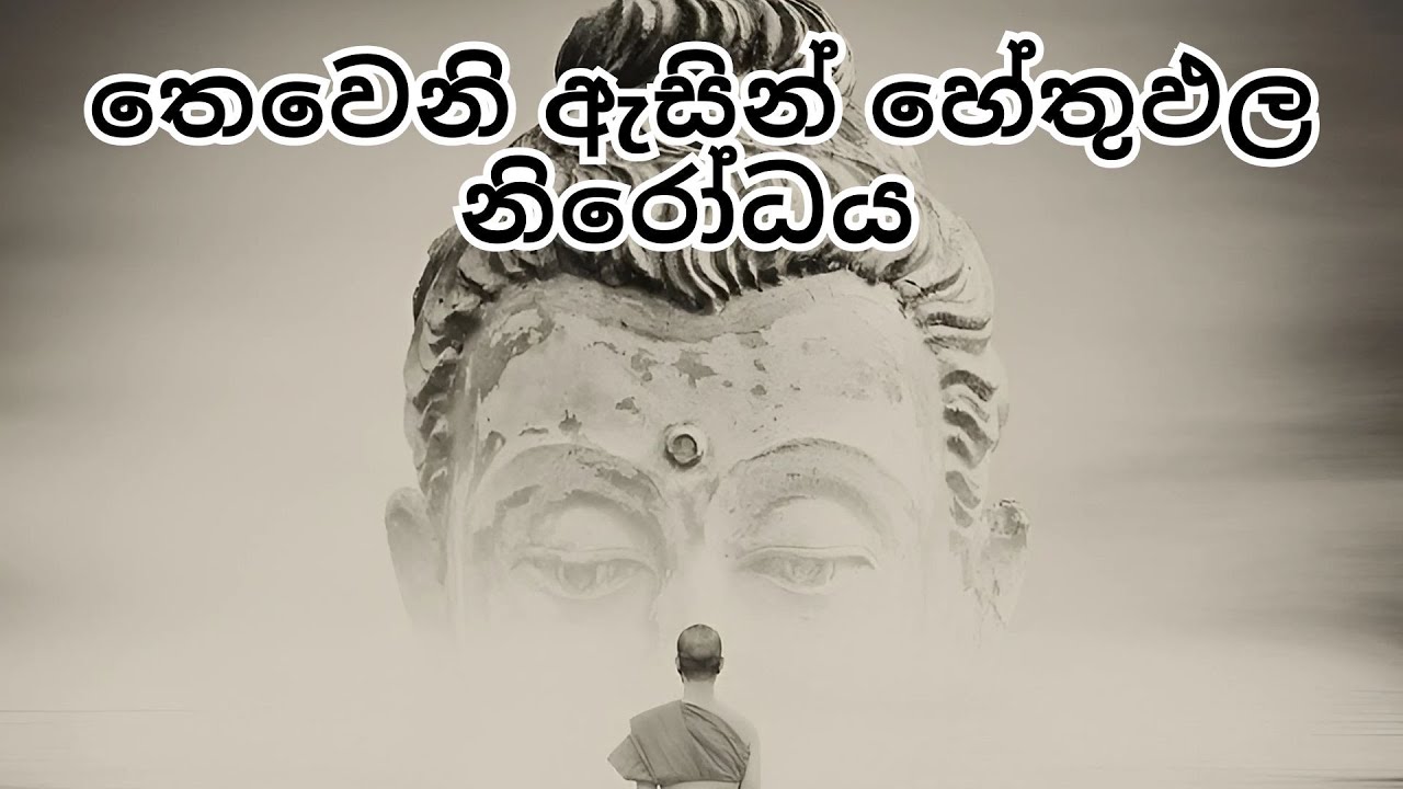 තෙවෙනි ඇසින් හේතුඵල නිරෝධය.
