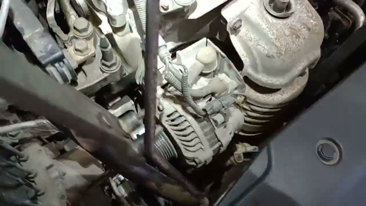 Honda Civic 2007 removendo bomba de água