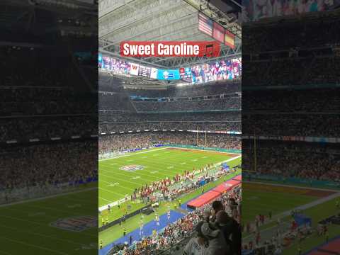 Sweet Caroline in Madrid 🎶