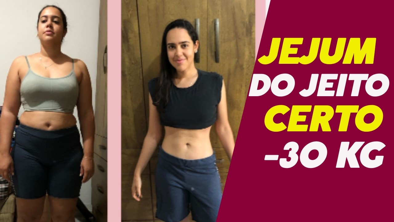 Como eu fiz (e faço) JEJUM INTERMITENTE para EMAGRECER