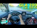 2019 Mercedes Benz GLA 200 156 PS TOP SPEED AUTOBAHN DRIVE POV